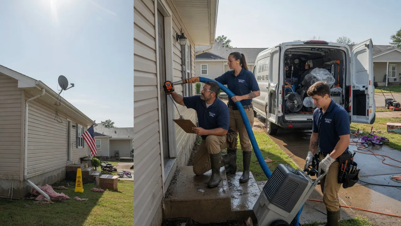Ceiling Water Damage Restoration in Lowville, NY near me